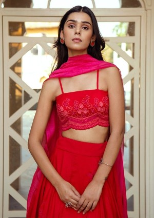 Wrap 2 in 1 Crop Top